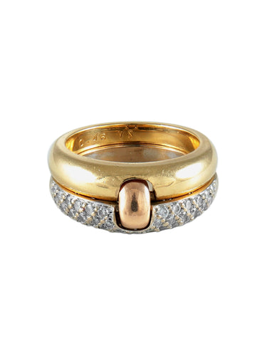 Bague 53 Bague Alain Roure "Chut... je t'aime" 58 Facettes