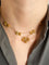 Collier Collier Draperie ancien or et perles fines 58 Facettes