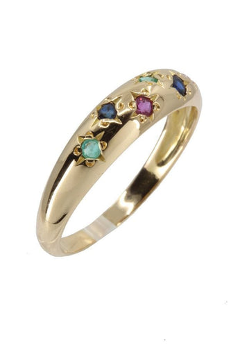 Bague 54 BAGUE JONC TUTTI FRUTTI 58 Facettes 038961