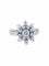 Bague Bague Fleur Diamants, Vers 1950 58 Facettes