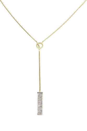Collier COLLIER MODERNE STYLE COULISSANT DIAMANTS 58 Facettes 040211