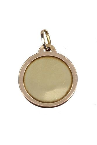 Pendentif MÉDAILLE ANGE SIGNÉ GRÜN 58 Facettes 038661