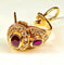 Boucles d'oreilles Boucles d’oreilles Rubis Diamants 58 Facettes AB236