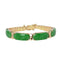 Bracelet Bracelet vintage Or jaune Jade Diamants 58 Facettes 31336