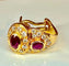 Boucles d'oreilles Boucles d’oreilles Rubis Diamants 58 Facettes AB236