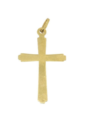 Pendentif PENDENTIF CROIX MODERNE 58 Facettes 040981