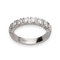 Bague Alliance De Beers platine diamants 58 Facettes