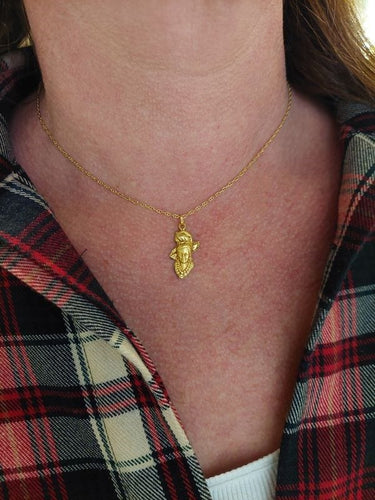 Pendentif PENDENTIF VISAGE FEMME CRÉOLE 58 Facettes 074251