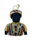 Pendentif Pendentif Maure or, diamants, rubis. 58 Facettes
