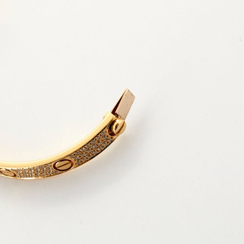 Bracelet CARTIER – Bracelet LOVE Pavage Diamants 58 Facettes
