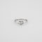 Bague 57 Bague Coeur Diamant 58 Facettes EL2-41