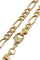 Collier CHAINE MAILLE FIGARO ALTERNÉE 58 Facettes 048381