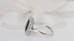 Bague 50 Bague Art Déco en Platine, Saphir & Diamants 58 Facettes 31741