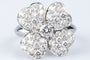 Bague 50-51 Van Cleef & Arpels - Bague "Cosmos" Or Blanc Diamants 58 Facettes BG-VANCLE4TR-104