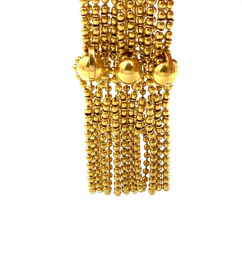 Bracelet Cartier. Bracelet Draperie or jaune 18K 58 Facettes