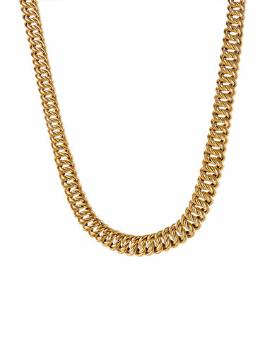 Collier COLLIER OR JAUNE MAILLE AMERICAINE 58 Facettes