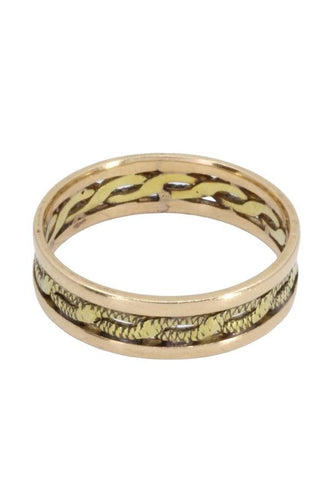 Bague BAGUE 2 ORS NAPOLÉON III 58 Facettes 058821