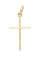 Pendentif Pendentif croix moderne Or jaune 58 Facettes 065471