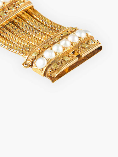 Bracelet Bracelet Or jaune Perles fines 58 Facettes