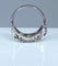 Bague 56 Bague en platine pavée de diamants. Epoque Art Deco. 58 Facettes AB265