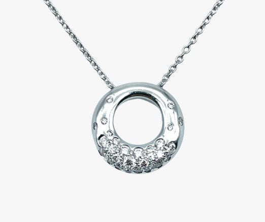 Pendentif CHAUMET - PENDENTIF GRAINS DE CAVIAR OR DIMANTS 58 Facettes 080379-000