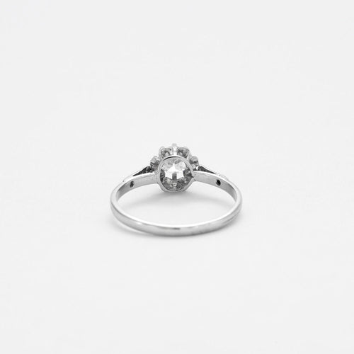 Bague 55 Bague Solitaire Diamant 0.45ct 58 Facettes
