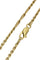 Collier CHAINE MAILLE ALTERNÉE FORCAT ET BATON 58 Facettes 048761