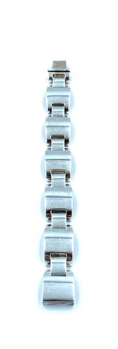 Bracelet HERMES. Bracelet vintage argent 58 Facettes