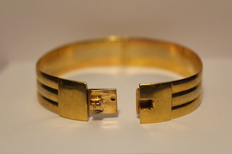 Bracelet Bracelet Trois rangs Or jaune 58 Facettes 10849