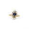 Bague 47 Bague Marguerite Saphir Et Diamants 58 Facettes 220276R