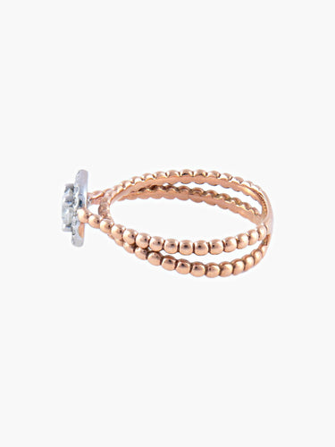 Bague Bague 2 Ors Diamants 58 Facettes