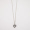 Collier Collier coeur saphirs diamants 58 Facettes 2893