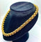 Collier Collier or jaune mailles rondes 58 Facettes AB240