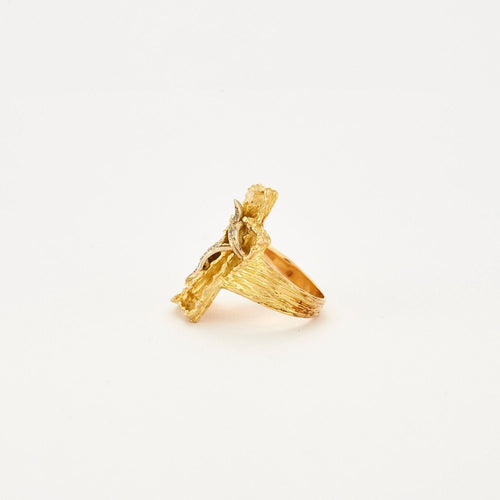 Bague 52 Bague d'artiste Diamants Rubis 58 Facettes 231509