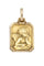 Pendentif MÉDAILLE ANCIENNE ANGE RAPHAËL 58 Facettes 060351