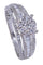 Bague 58 BAGUE STYLE SOLITAIRE MODERNE DIAMANTS 58 Facettes 073941