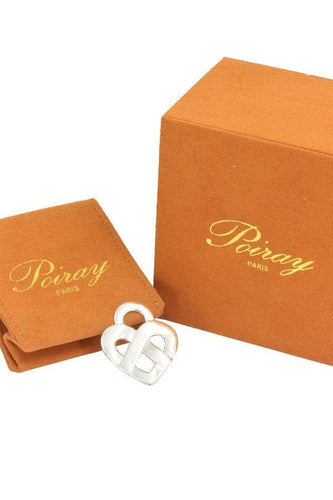 Pendentif PENDENTIF "COEUR ENTRELACÉ" POIRAY 58 Facettes 040461