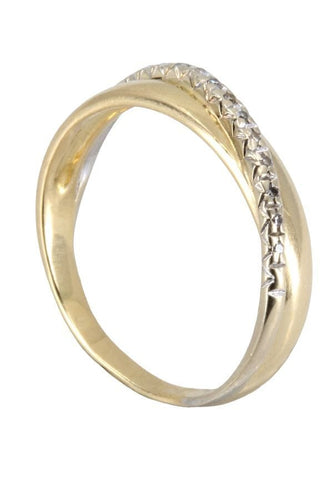 Bague 60 BAGUE ENTRELACÉE DIAMANTS 58 Facettes 057711