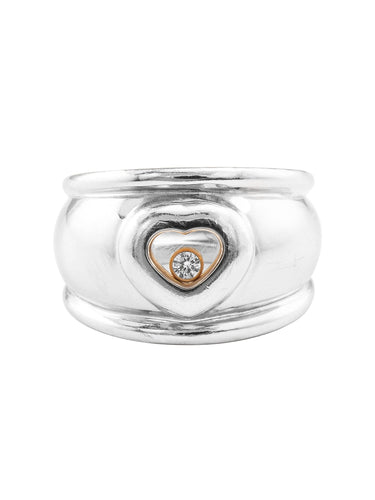 Bague 52 Bague Chopard Collection Happy Diamonds 58 Facettes HS17221