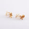 Boucles d'oreilles Paire de boucles d'oreilles "bouquet de gui" 58 Facettes