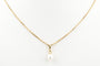 Collier Collier et pendentif perle en or jaune 58 Facettes 21PERLE-62