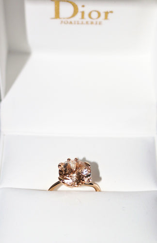 Bague DIOR bague « OUI » morganite sur or rose 58 Facettes 422