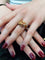 Bague 50 BAGUE SERPENT ÉMAILLÉE 58 Facettes 068591