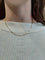 Collier Collier maille bâton Or jaune 58 Facettes 078731