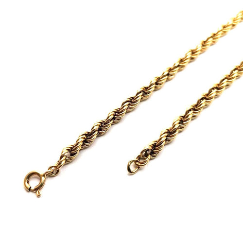 Collier Collier or jaune vintage 58 Facettes