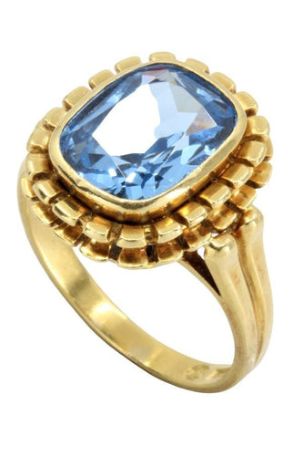 Bague BAGUE TOPAZE MODERNE 58 Facettes 046191