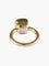 Bague 49 Pomellato – Bague Modèle « Nudo » Classic Quartz Jaune et Or Rose 58 Facettes