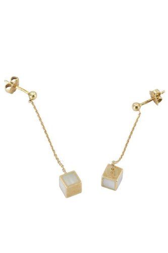 Boucles d'oreilles BOUCLES D'OREILLES PENDANTES CUBES 58 Facettes 057901