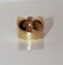 Bague 54 Bague Tank Or Jaune Diamants modèle Noeud 58 Facettes 487