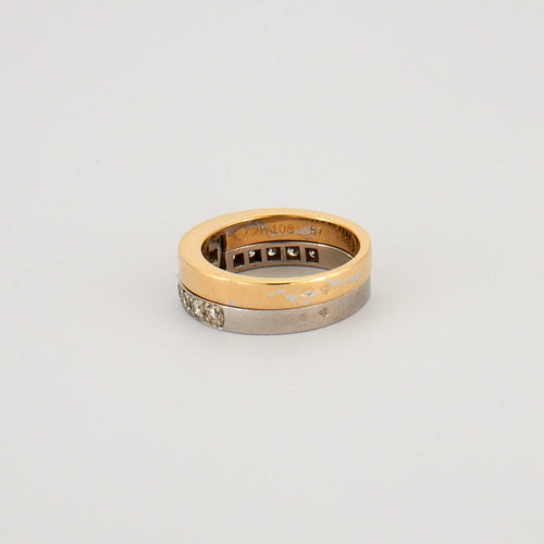 Bague 57 Alain Roure - Bague Chut... Je t'aime 58 Facettes